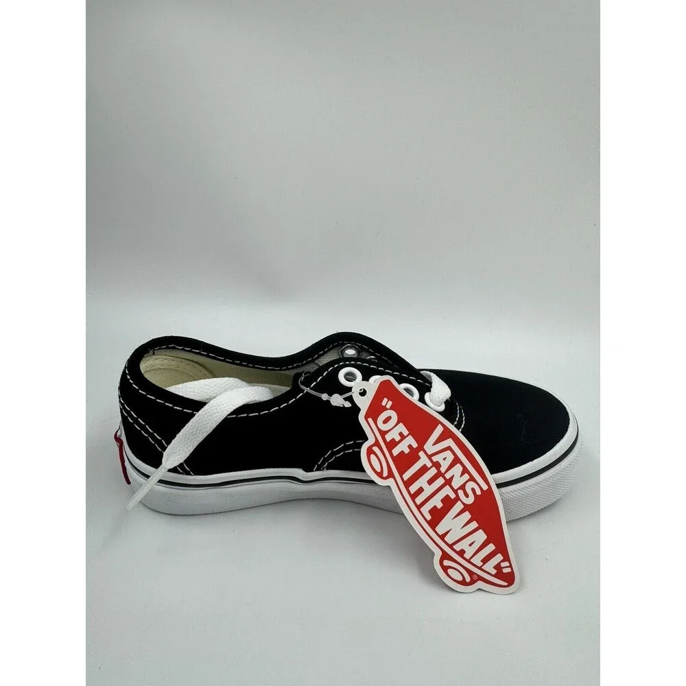 Children Unisex Sneakers Shoes Vans Kids Authentic Size 11 Black/White New